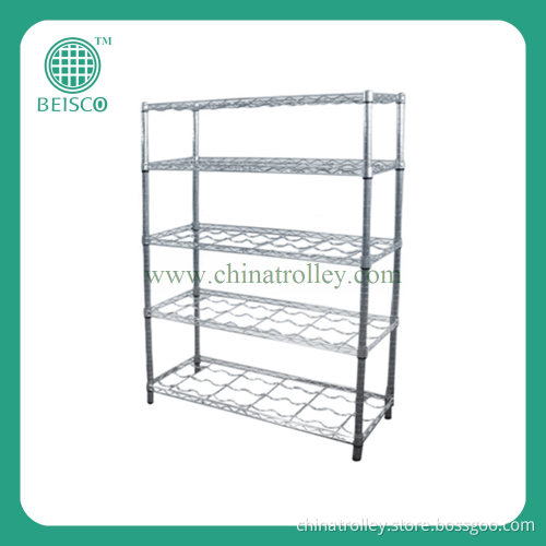 Wine Chrome Wire Shelf (JS-WS12)